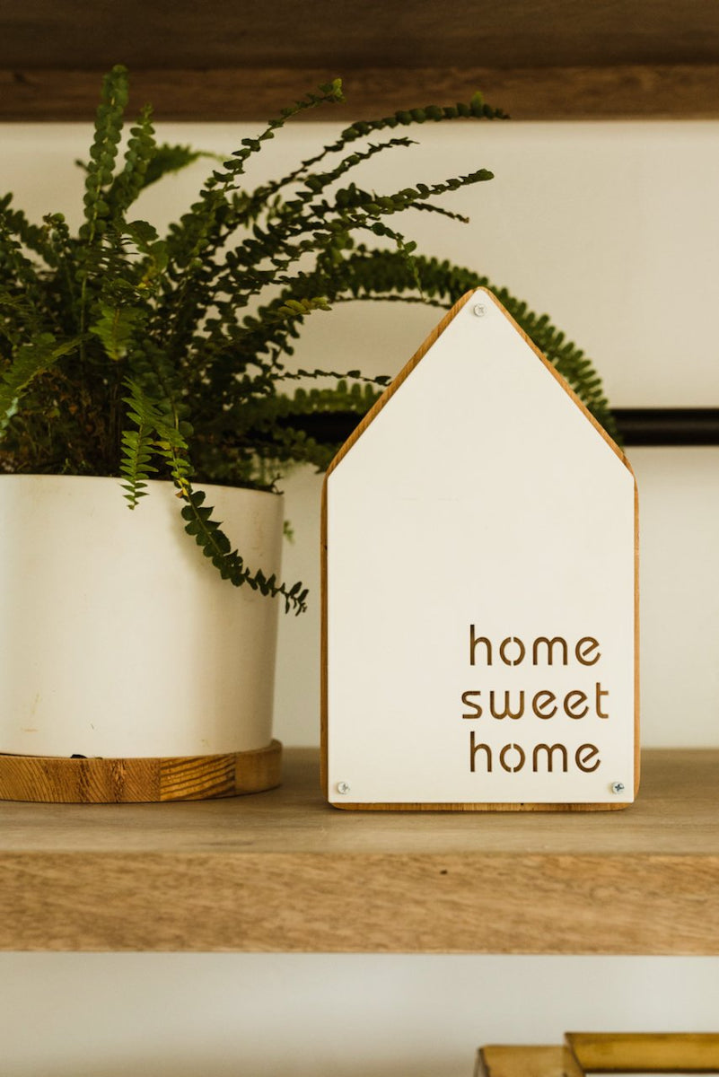 Home Sweet Home Tabletop Sign Rettel Co.
