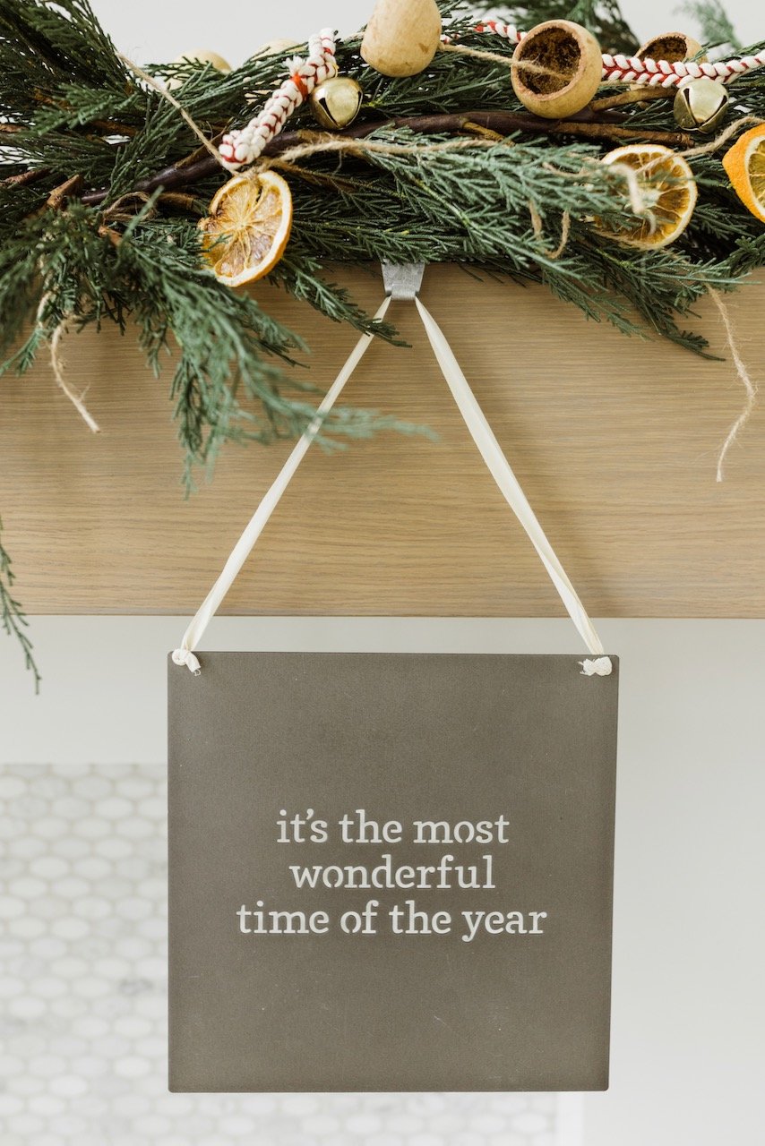 Time Wall Text Most Wonderful Time Wall Decor | RETTEL – Rettel Co.