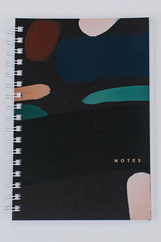 Moonlight Painted Notebook